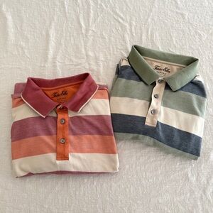 Tasso Elba Men’s Bundle of Supima Cotton Blend Polo Shirts Set of 2